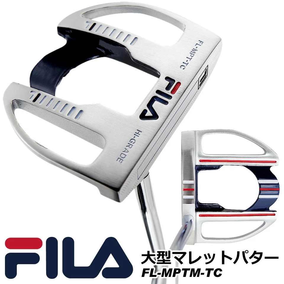 FILA putter FILA GOLF Men's Large Mallet Putter FL-MPTM-TC Unisex - Image 1 of 4