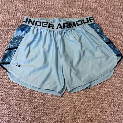 Pantalones Cortos Under Armour Para Mujer 1X Calce Suelto Rendimiento Correr Atlético Tie Dye Foto 1 de 4