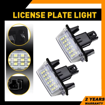 Kit de luces LED traseras con número de matrícula lámpara blanca para Toyota Camry 2012-2017 Foto 1 de 4