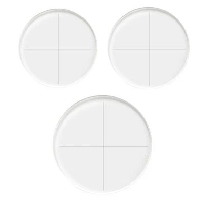 0,1 мм микроскоп окуляр микрометр концентрическая сетка поперечная линия микрометр - Изображение 1 из 4