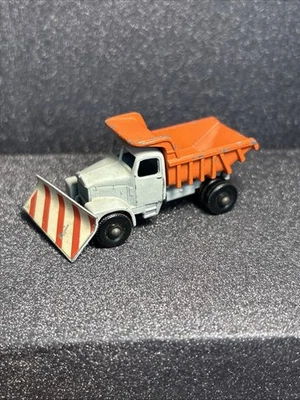 Vintage Matchbox #16- "Mountaineer" Dump Truck w/Snowplow Lesney R168 - Image 1 of 4
