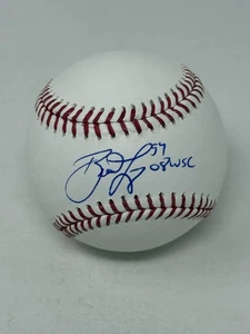 Brad Lidge Philadelphia Phillies Signed Baseball w/2008 World Series Champs PSA - Picture 1 of 2