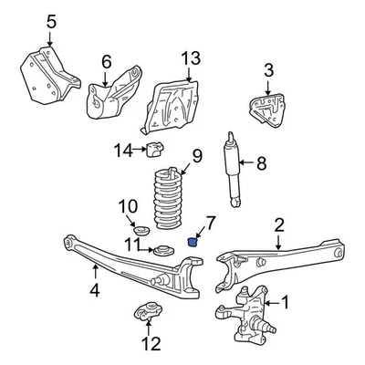 For Ford F-250 Super Duty 05-07 Ford Front Alignment Camber Adjusting Eccentric Foto 1 de 2