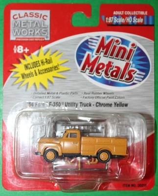 Classic Metal Works Mini Metals 30215 1954 Ford Utility Truck Hi-Rail Wheels - Image 1 of 4
