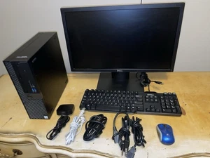 Dell OptiPlex 5050 SFF Desktop, i5 7500, 8GB RAM, 256GB, Win10 - Picture 1 of 19
