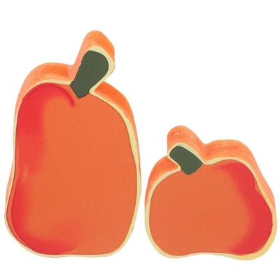  2 Pcs DIY Pumpkin Cutouts Decor Halloween Party Centerpieces for Tables - Image 1 of 4
