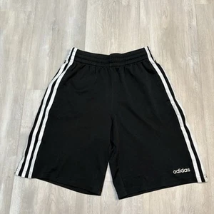 ADIDAS shorts Medium Boys 10-12 Basketball Athletic Black - Picture 1 of 3