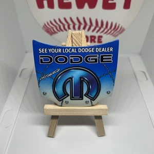 #9 Kasey Kahne Blue Dodge Mopar Mini NASCAR Plastic Hood Magnet (3"x2") - Picture 1 of 2