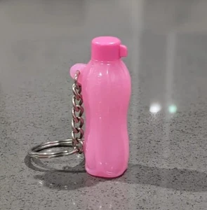 Tupperware Eco Bottle  KeyChain Pink New - Picture 1 of 3
