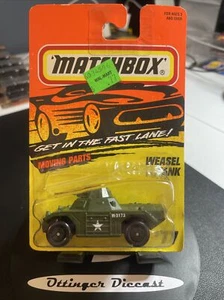 ** 1996 Matchbox ARMY WWII Military Studebaker Weasel Tank #77 T1 - Picture 1 of 12