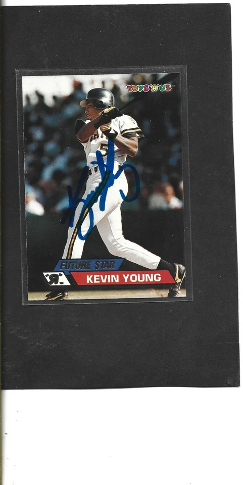 1993 TSC/Toys R Us  MLB #  9 Kevin Young     Autograph - Image 1 of 1