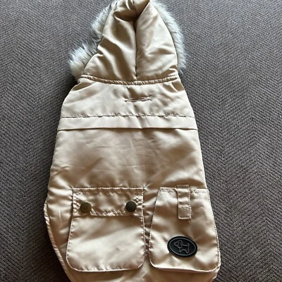 Chaqueta con capucha de piel American Dog Outfitters nueva sin etiquetas talla S stock antiguo 2008 Foto 1 de 4