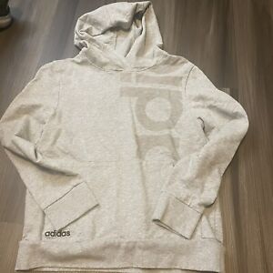 Adidas Boys Sweatshirt Gray Size 10-12