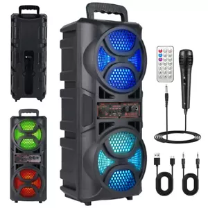2000W Portable Bluetooth Speaker Sub woofer Heavy Bass Sound System Party+Remote - Picture 1 of 10