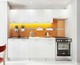 Modern Kitchen 7 Units Cabinets SET White Matt Cupboard & Worktop 240cm Budget Modern Kitchen 7 Units Cabinets SET White Matt Cupboard & Worktop 240cm Budget