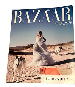 Harper’s Bazaar USA ZOE KRAVITZ Fashion Magazine October 2018