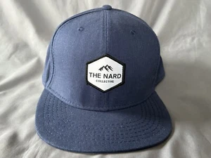 NEW The Nard Collective Logo SnapBack Hat Navy/White/Black Embroidered - Picture 1 of 5