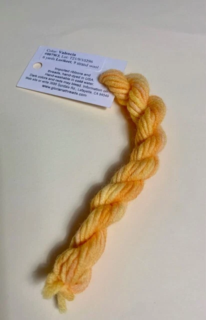 Lorikeet By Gloriana 1 skien Color Valencia (Org/YelloW) 9 strand Wool varigated - Image 1 of 1