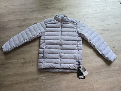 New Lululemon Mens Navigation Stretch Goose Down Jacket Gray Puffer Size Small - Image 1 of 4