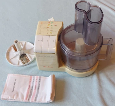 Tritatutto Moulinex Masterchef 350 perfettamente funzionante manuale e accessori - Immagine 1 di 4