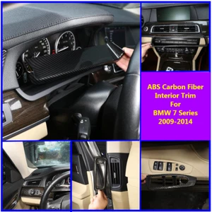 Interior Car Accessories Decorative Cover Trim For BMW 7 Series F01 F02 2009-14 - Picture 1 of 30