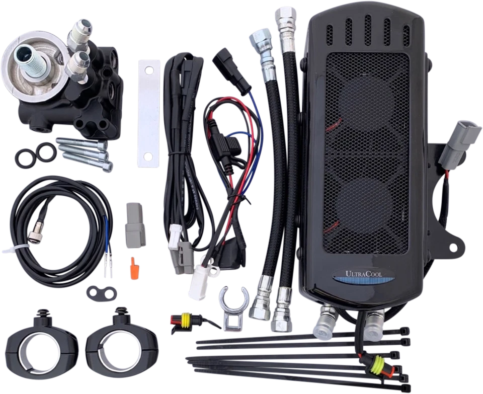 ULTRACOOL 2023 Indian Roadmaster Dark Horse INDIAN OIL COOLER SIDE MOUNT BLACK I - Image 1 of 1