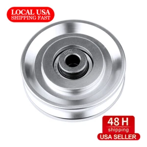 US STOCK Aluminum Alloy Pulley Bearing Wheel Gym Fitness Training Equipment - Picture 1 of 4
