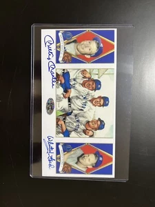 Mickey Mantle and Whitey Ford autographed graphic card with Star COA - Picture 1 of 6