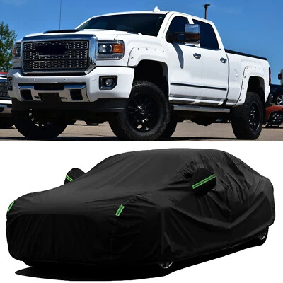 Cubierta completa para automóvil GMC Sierra 3500 impermeable exterior nieve lluvia protector contra polvo Foto 1 de 4