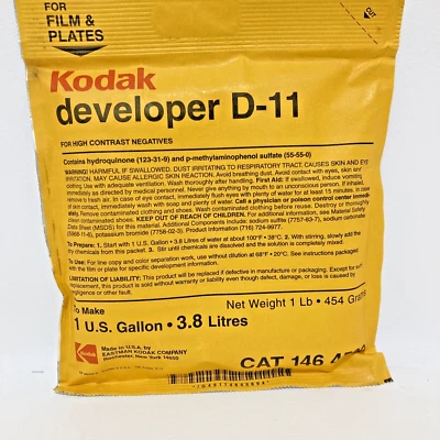 Kodak Developer D-11 NOS - Image 1 of 4