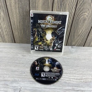 Mortal Kombat vs DC Universe PS3 (Sony PlayStation 3,) No Manual Tested - Picture 1 of 18
