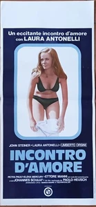 LOCANDINA FILM "INCONTRO D'AMORE" Laura Antonelli- cm 33x69 - Picture 1 of 1