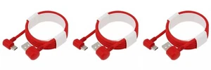 3 PACK 3FT 90 Degree Angle Type C USB-A Fast Charger Cable Quick Charging Cord L - Picture 1 of 16