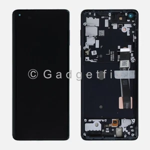 For Motorola Edge 5G XT2063 OLED Display LCD Touch Screen Digitizer w/Frame - Picture 1 of 5