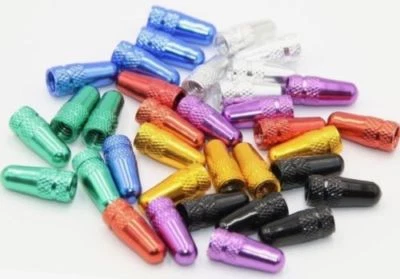 10 RaceReady.. Presta Valve Caps ..Alloy.. + 2 Valve Core Removal Tools..Bicycle - Image 1 of 4