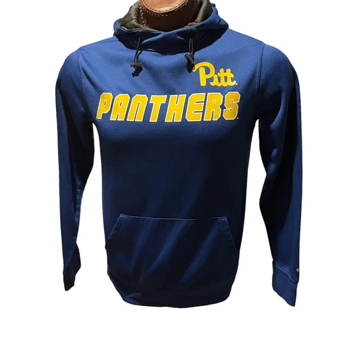 Men's Colosseum Royal Blue Pitt Panthers Hoodie Men’s Small Mint Condition! Cover