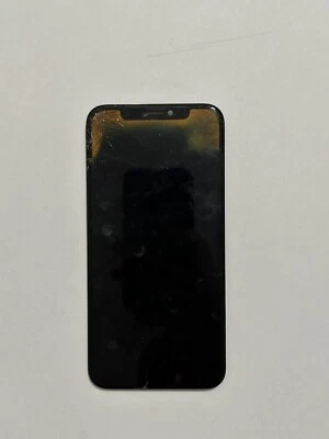 iPhone X AMOLED LCD Display OLED OEM Touch Screen Assembly Black FOR PARTS - Image 1 of 3