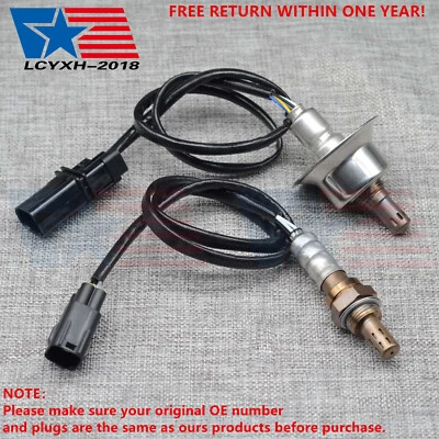 2Pcs Upstream+Downstream Oxygen O2 Sensor For 2009-2015 Hyundai Sonata 2.4L US - Image 1 of 4