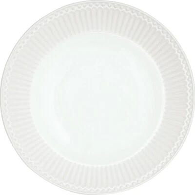 Speiseteller Alice Weiß 26,5 cm von Greengate - Bild 1 von 4