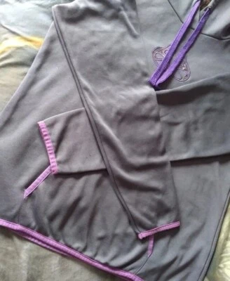 Sudadera con Capucha Realtree Para Mujer Grande XL Gris Pullover Púrpura Camuflaje Acentos Logo L/XL Foto 1 de 4