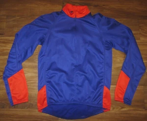 Performance Mens Full-Zip Cycling Jacket, Base Zero, Purple, Red, Size M, EUC - Picture 1 of 5