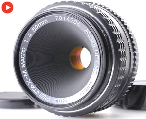 [Near MINT-] Tested Pentax SMC PENTAX-M MACRO 50mm F4 MF Macro Lens From JAPAN - Picture 1 of 14