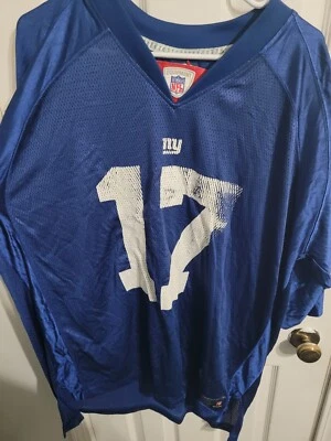 Plaxico Burress Rbk authentic jersey Giants Blue See Details - Image 1 of 4