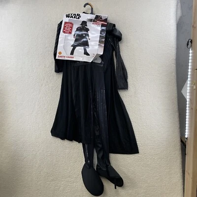 Rubies Star Wars Darth Vader Child Costume youth S 4-6 Mask Cape Belt - Image 1 of 4