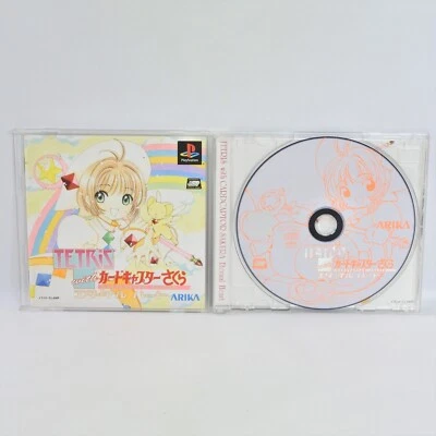TETRIS with CARDCAPTER SAKURA Card capter PS1 Playstation For JP System 2334 p1 - Image 1 of 4