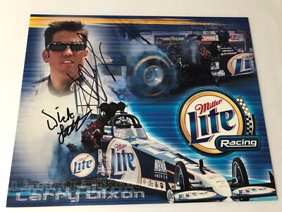 Larry Dixon & Dick Laheigh Miller light 2001 hero postcard signed autographed￼ - Image 1 of 3