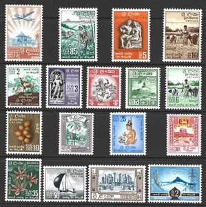 JUEGO DEFINITIVO CEYLON (SRI LANKA) 1958-62 COMO NUEVO - Imagen 1 de 2