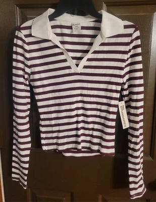 Camiseta No Boundaries Cuello Johnny Manga Larga Talla M NUEVA con Etiquetas Foto 1 de 4