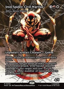 Iron Spider, Civil Warrior M Foil #39 | MAR Marvel Universe | MTG - Picture 1 of 1