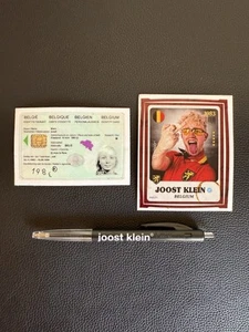 Joost Klein Sammler-Set – Vintage ID-Karte, Sticker & Kugelschreiber Fanartikel - Imagen 1 de 6